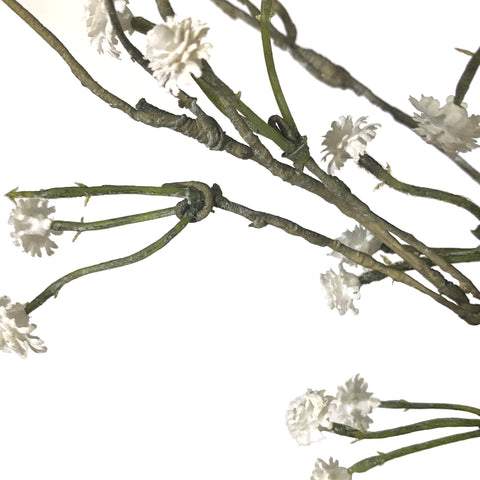 35" White Baby'S Breath Spray