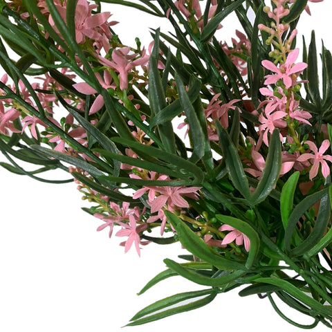 19" BUISSON DE VÉRONIQUE DOUCE ROSE X 10