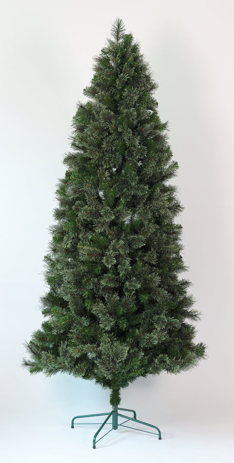 Arbre Carshmere en PVC de 7,5 pi 1110 embouts 500 lumières CSA 46 po de diamètre