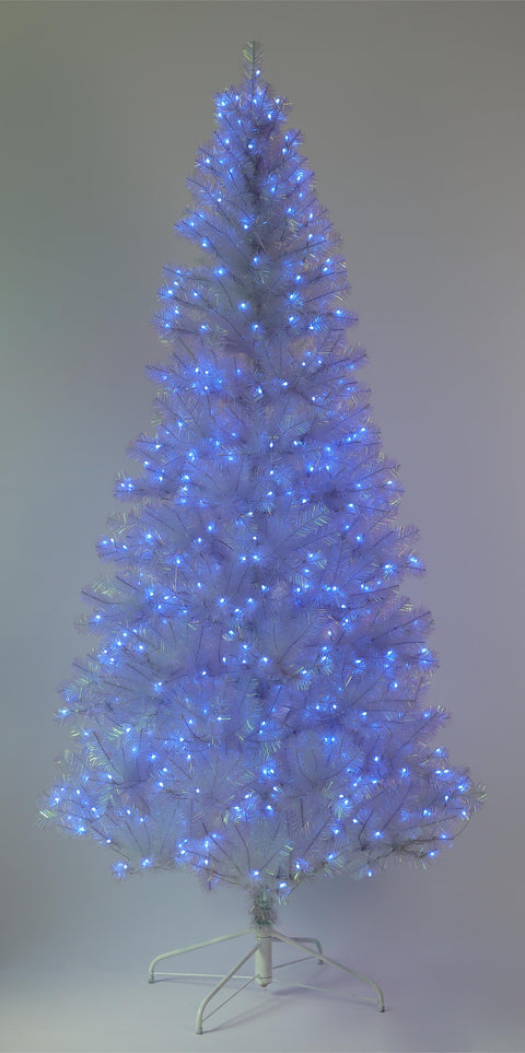 7.5Ft Pvc/Pe Rgb Christmas Tree With  1153Tips 550Csa Lights