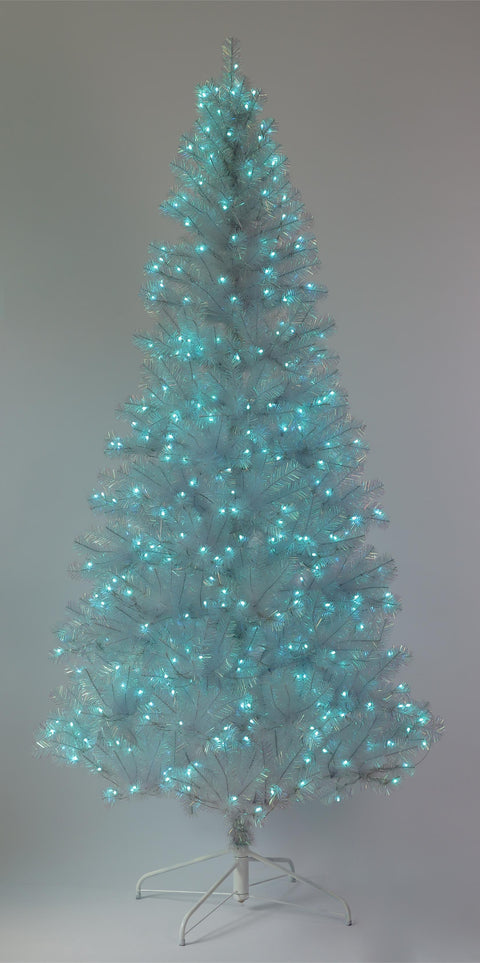 7.5Ft Pvc/Pe Rgb Christmas Tree With  1153Tips 550Csa Lights