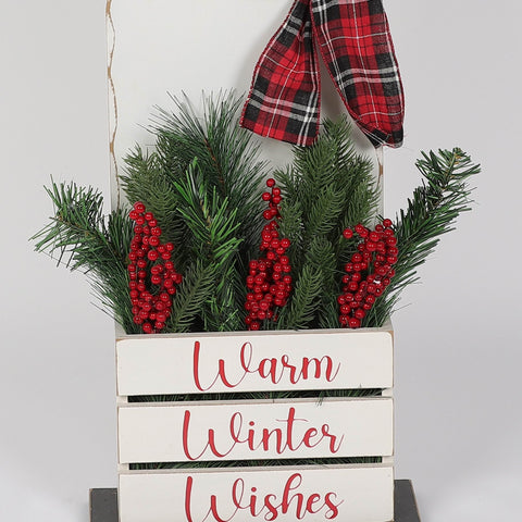 Christmas 10.5*5.0*32.0''Mdf Snowman Décor | Christmas Decor | Festive Holiday Decoration