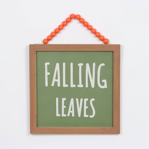 Harvest Falling Leaves MDF Wall Hanger Décor