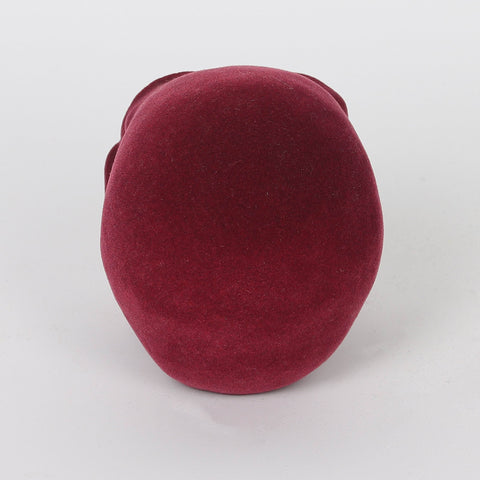 3.5*4.5*4H Puplr Flocking Skull Décor