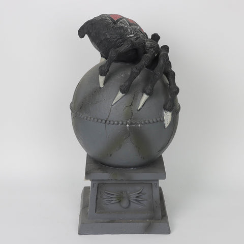 19.5"Tombstone Décor w/ Spider - Outdoor/Indoor Halloween Decoration