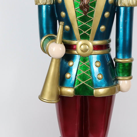 60" Christmas Nutcracker Decoration – Festive Holiday Indoor/Outdoor Statue