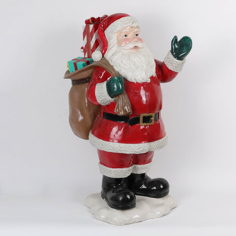 Christmas Resin Santa Décor