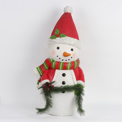 Christmas Resin Snowman Décor