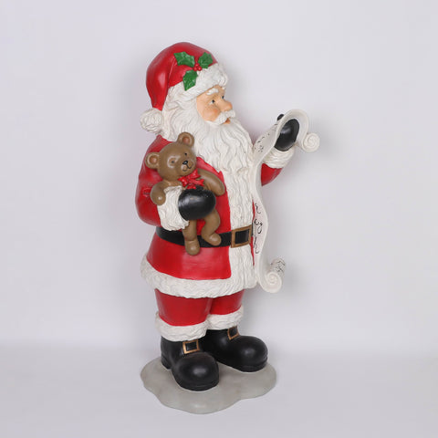 Christmas Resin Santa Décor