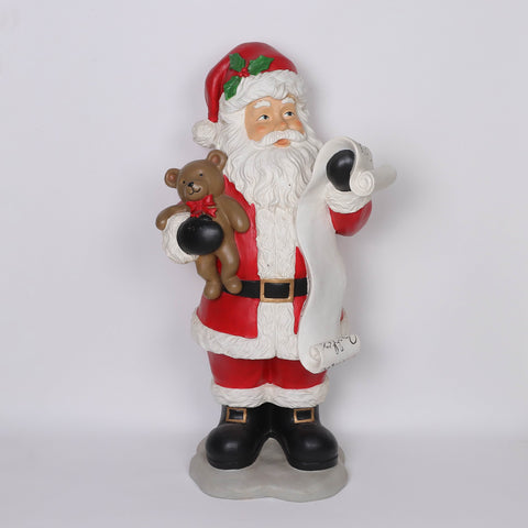 Christmas Resin Santa Décor