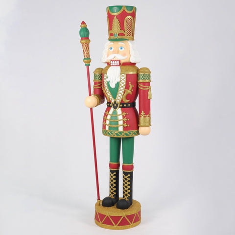 Resin Nutcracker | Christmas Decor | Festive Holiday Decoration