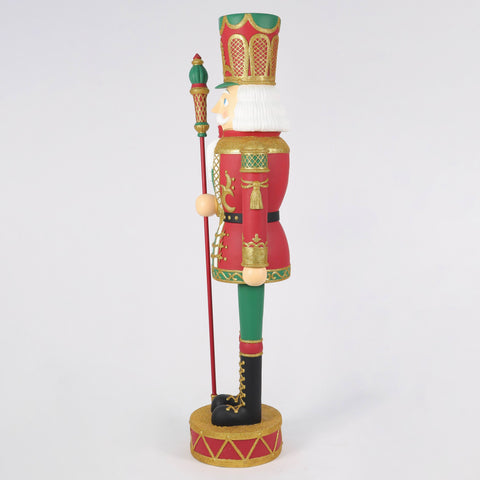 Resin Nutcracker | Christmas Decor | Festive Holiday Decoration