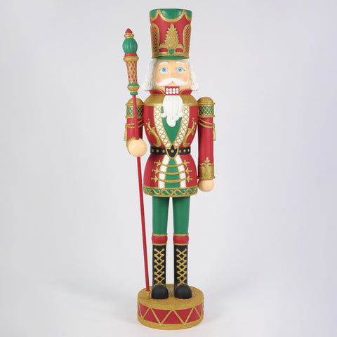 Resin Nutcracker | Christmas Decor | Festive Holiday Decoration