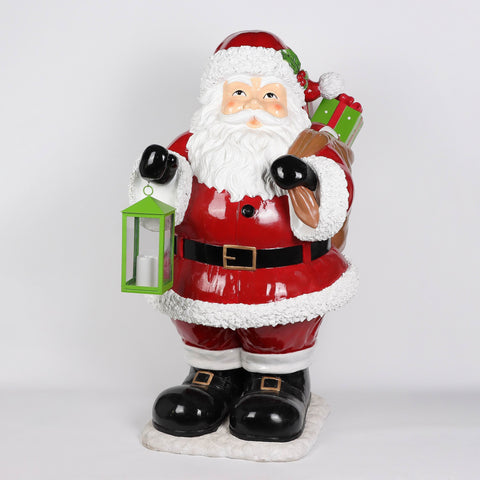 Christmas 20.0*24.0*43.0'' Resin Santa Décor