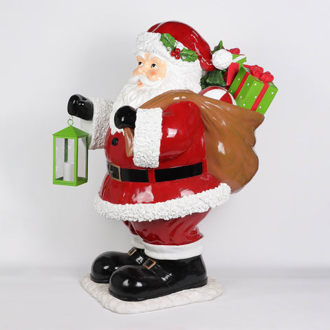Christmas 20.0*24.0*43.0'' Resin Santa Décor