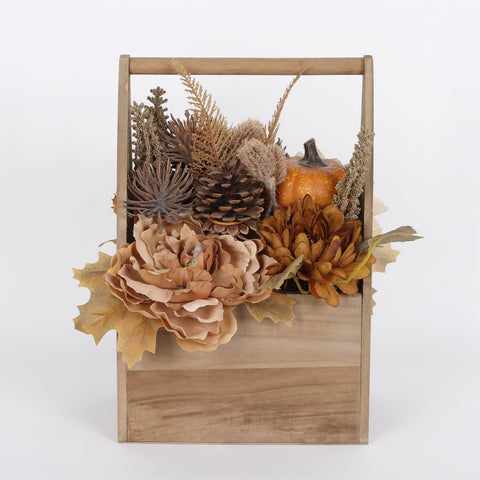 Harvest Fall Flora MDF Box Decor