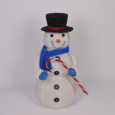 Christmas Pre-Lit Snowman Décor