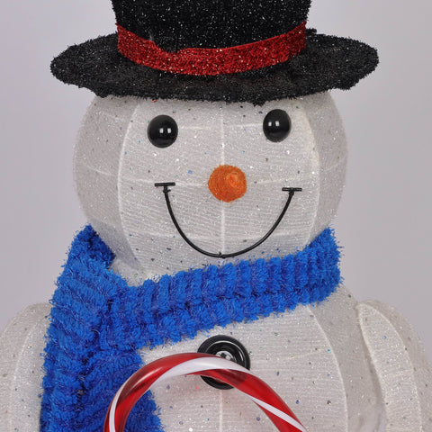 Christmas Pre-Lit Snowman Décor