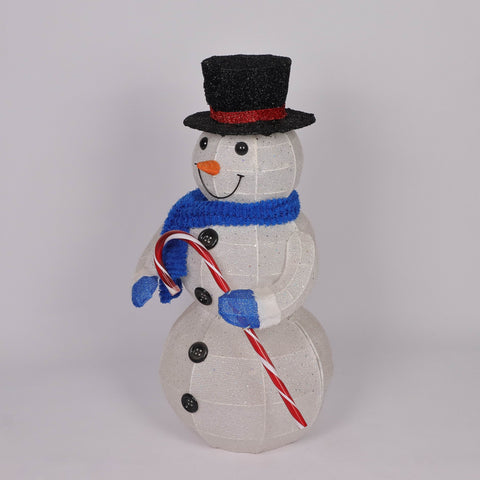 Christmas Pre-Lit Snowman Décor