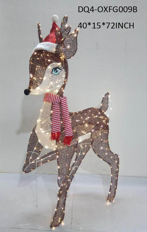 Christmas PRE-LIT OUTDOOR decor