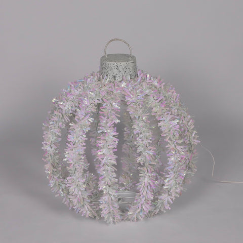 Christmas Pre-Lit Jumbo Ornament Décor
