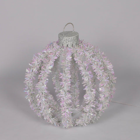 Christmas Pre-Lit Jumbo Ornament Décor