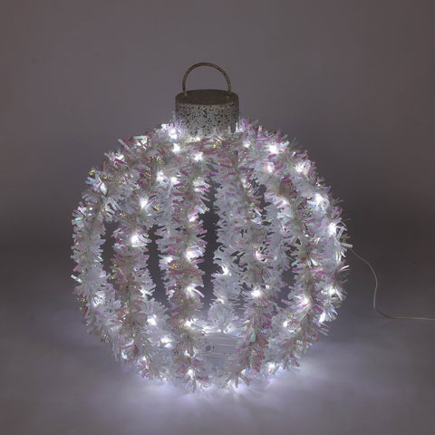 Christmas Pre-Lit Jumbo Ornament Décor