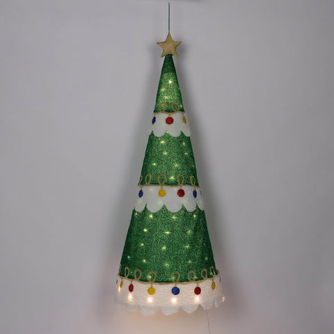 Pre-Lit Hanging Christmas Tree