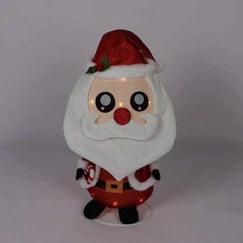 Christmas Pre-Lit Santa Décor