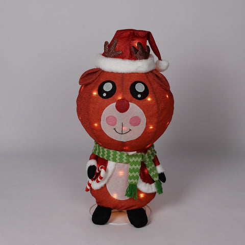 Christmas Pre-Lit Reindeer Décor