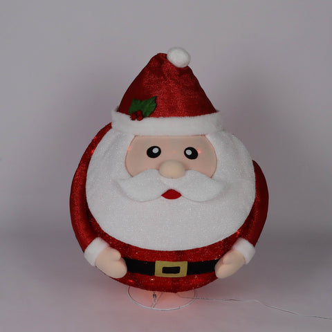 Christmas Pre-Lit Santa Décor