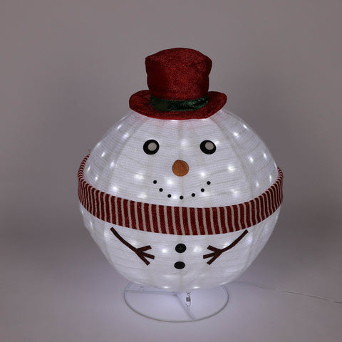 Christmas Pre-Lit Snowman Décor