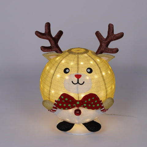 Christmas Pre-Lit Reindeer Décor
