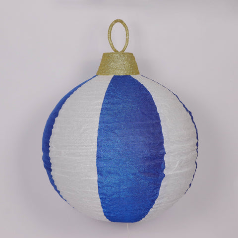 Christmas Pre-Lit Jumbo Ornament Décor