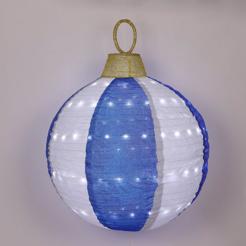 Christmas Pre-Lit Jumbo Ornament Décor