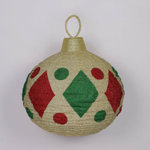 Christmas Pre-Lit Jumbo Ornament Décor