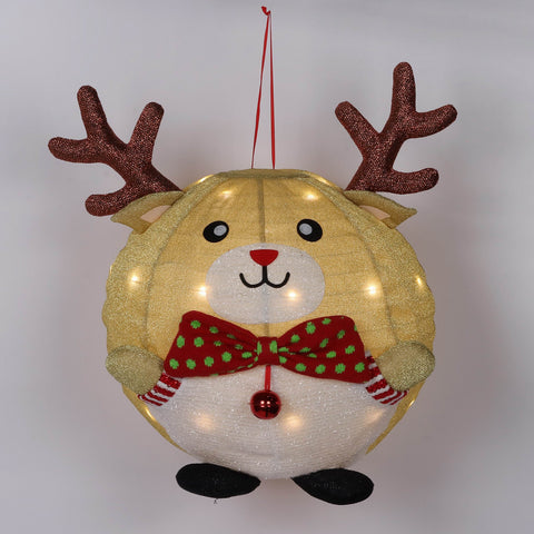 Christmas Pre-Lit Hanging Reindeer