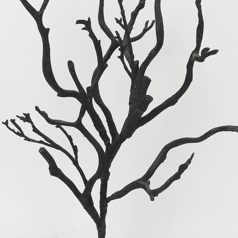 19*24''Black Tree Trunk Décor