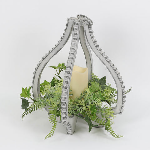 Greenery Décor W/ Led Candle | Home Decor | Interior Styling
