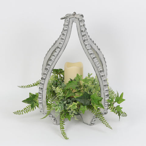 Greenery Décor W/ Led Candle | Home Decor | Interior Styling