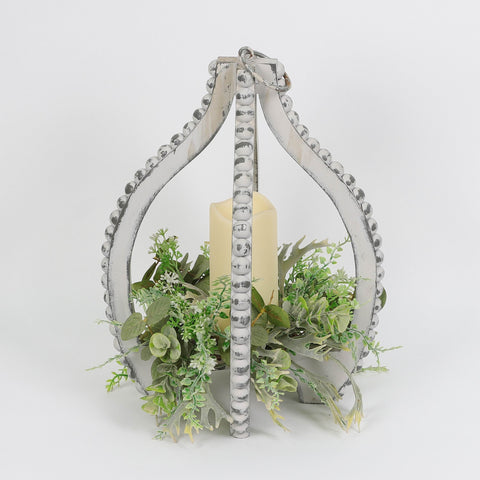 Greenery Décor W/ Led Candle | Home Decor | Interior Styling