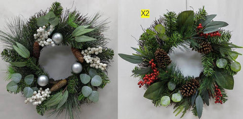 Christmas WREATH
(2 Assortment)