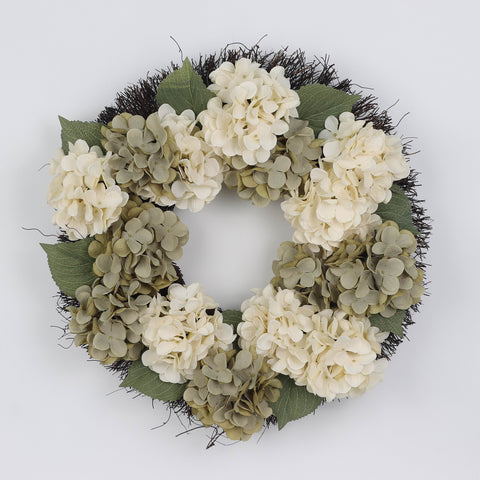 Harvest Hydrangea Wreath Décor