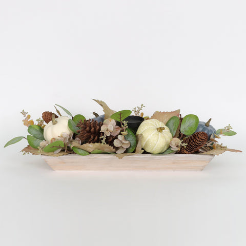Harvest MDF Bottom Flora Basket Decor