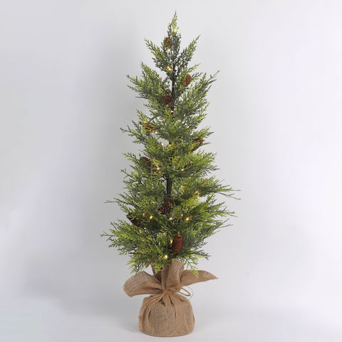 Home Reflections Set Of 3 Led Decorative Trees