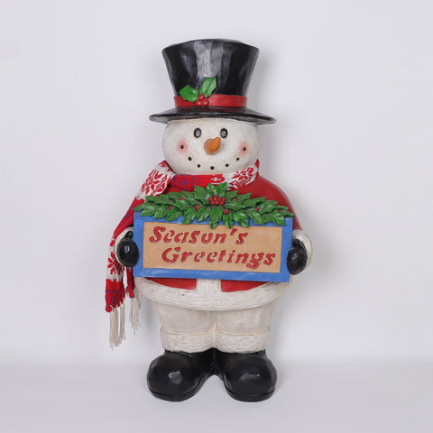 Christmas Resin Snowman Décor