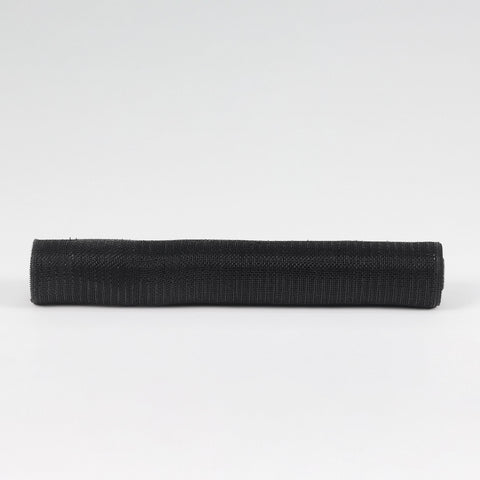 Halloween Black Ribbon Sinamay Mesh: Spooky Decorative Accent
