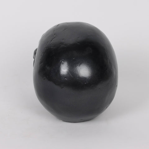 5.25*7.5*6.0''Black Skull Décor