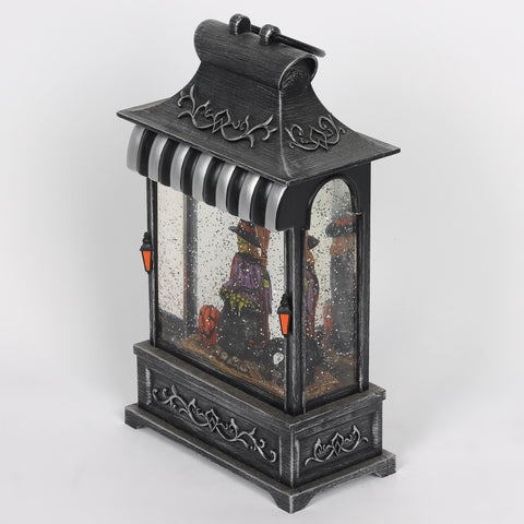 6.5*3.5*10.5'' Witch Water Lantern Décor