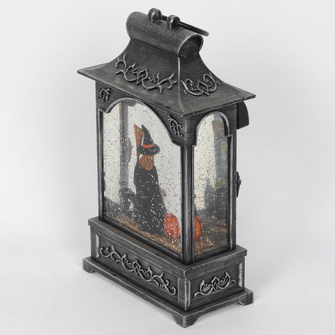 6.5*3.5*10.5'' Witch Water Lantern Décor